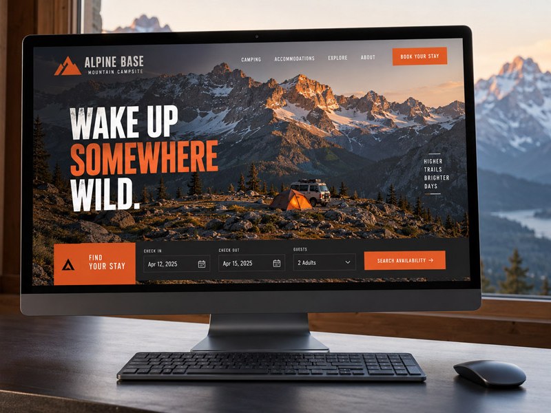 Camping design example 15